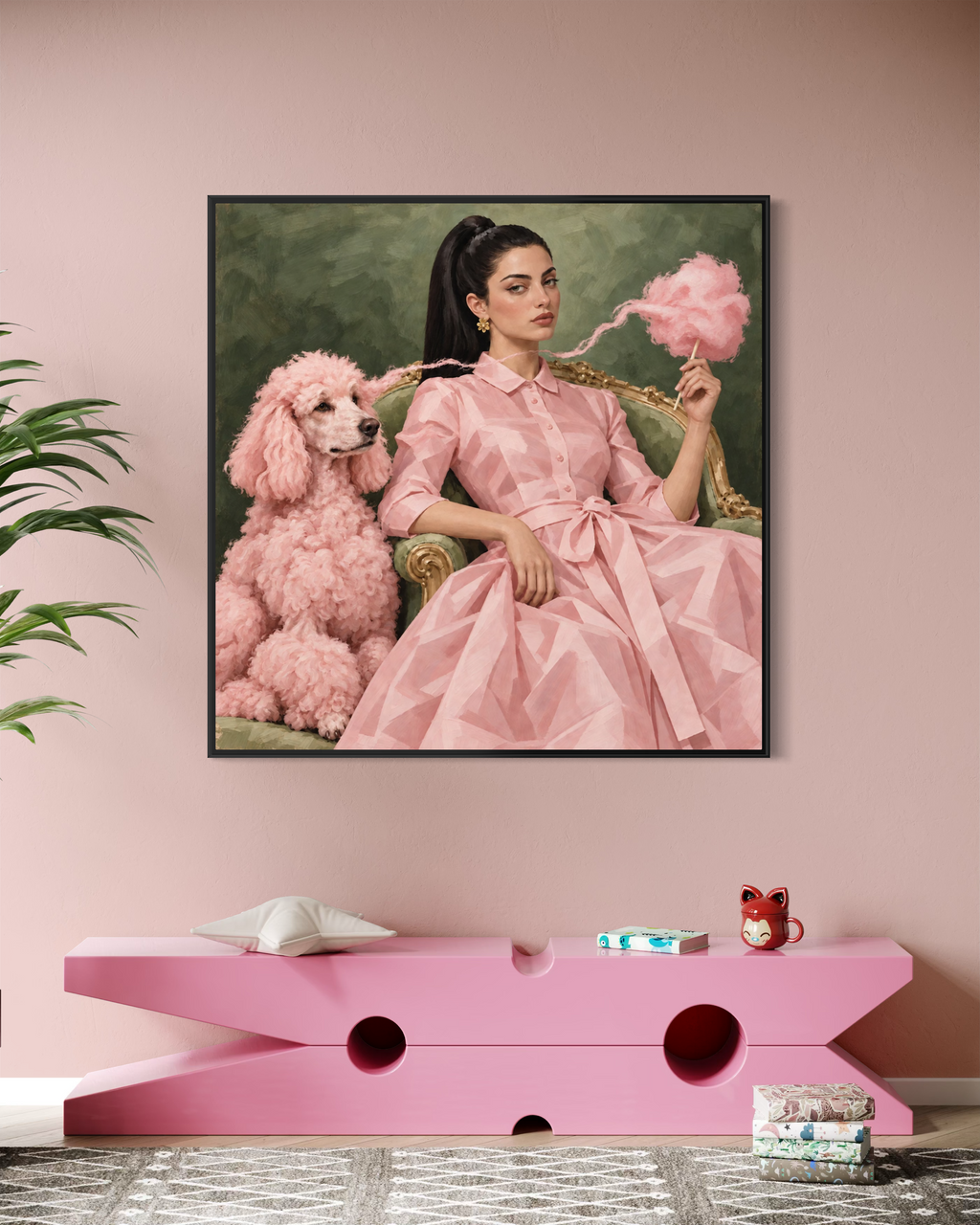 Poodle Art Print | “Candoodle”