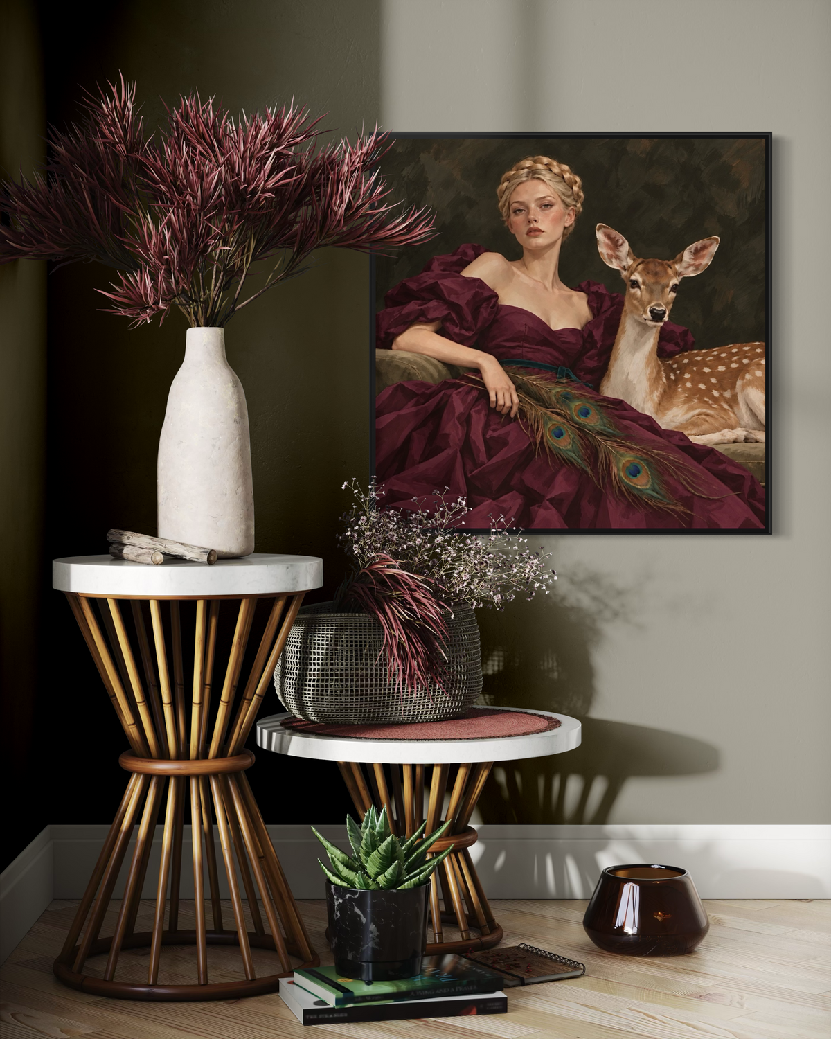 Deer Art Print | “Deer Dot”
