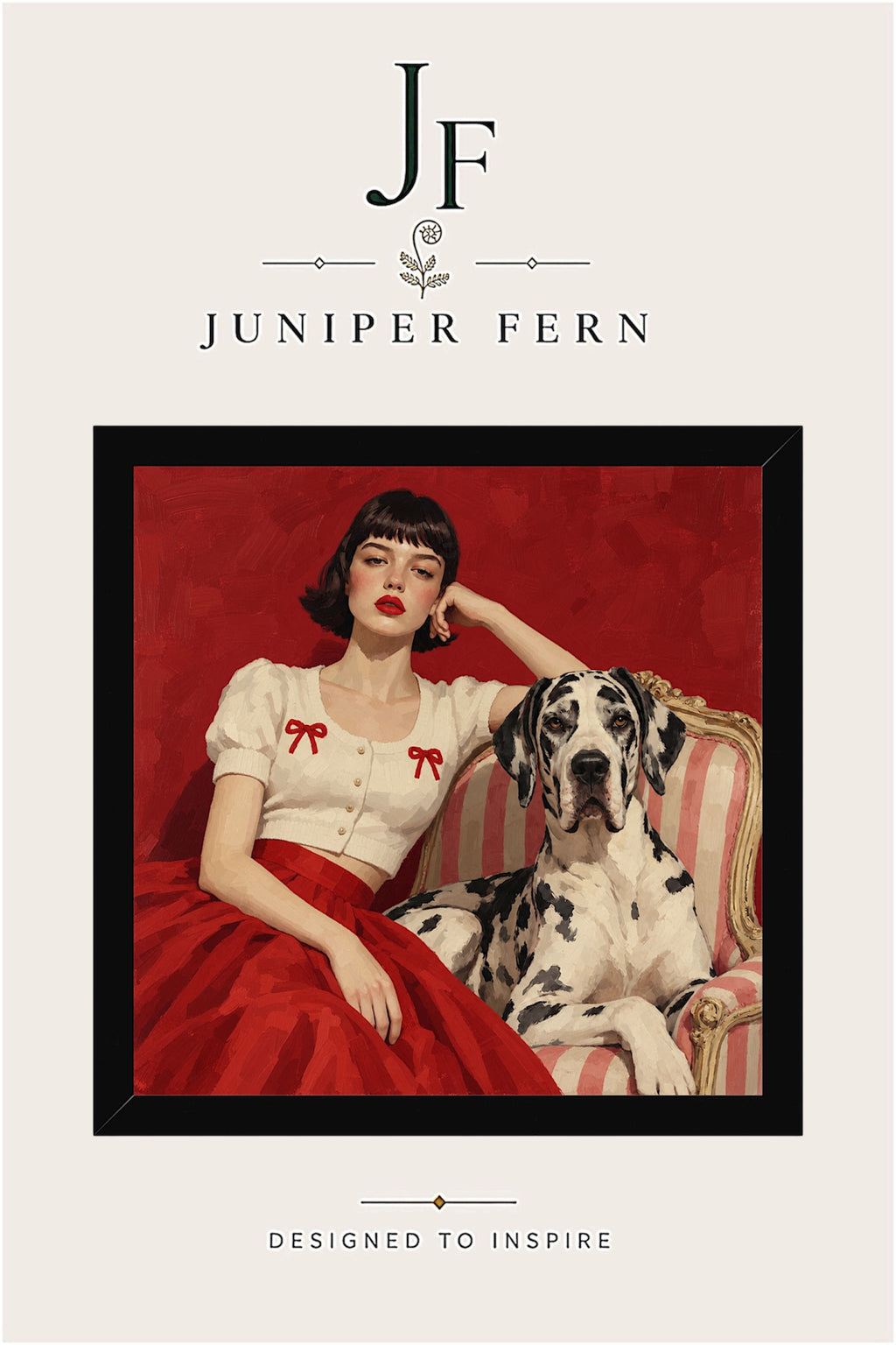Great Dane Art Print | “Le Grande”