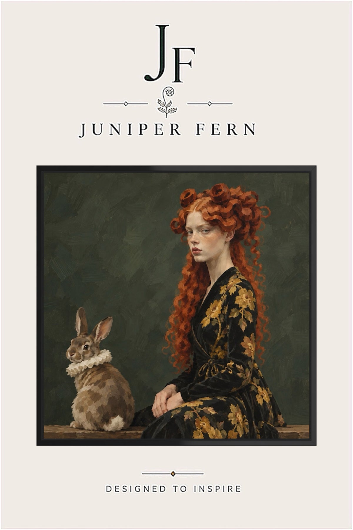 Rabbit Art Print | “Pardon”