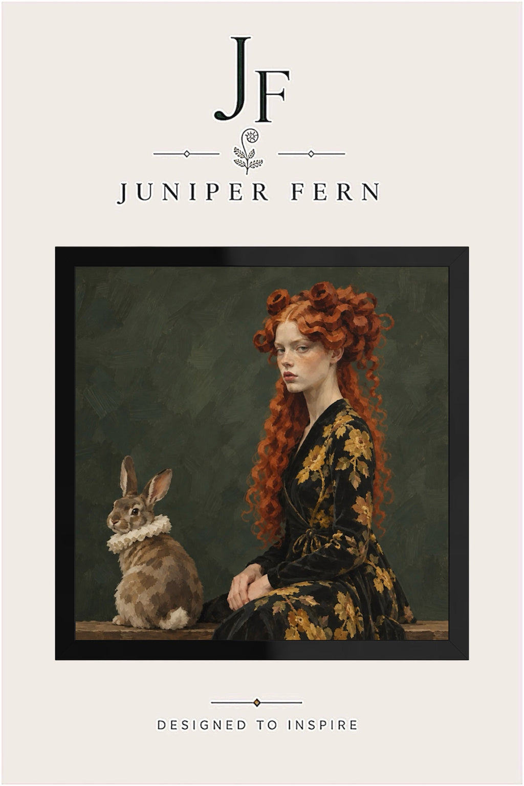 Rabbit Art Print | “Pardon”