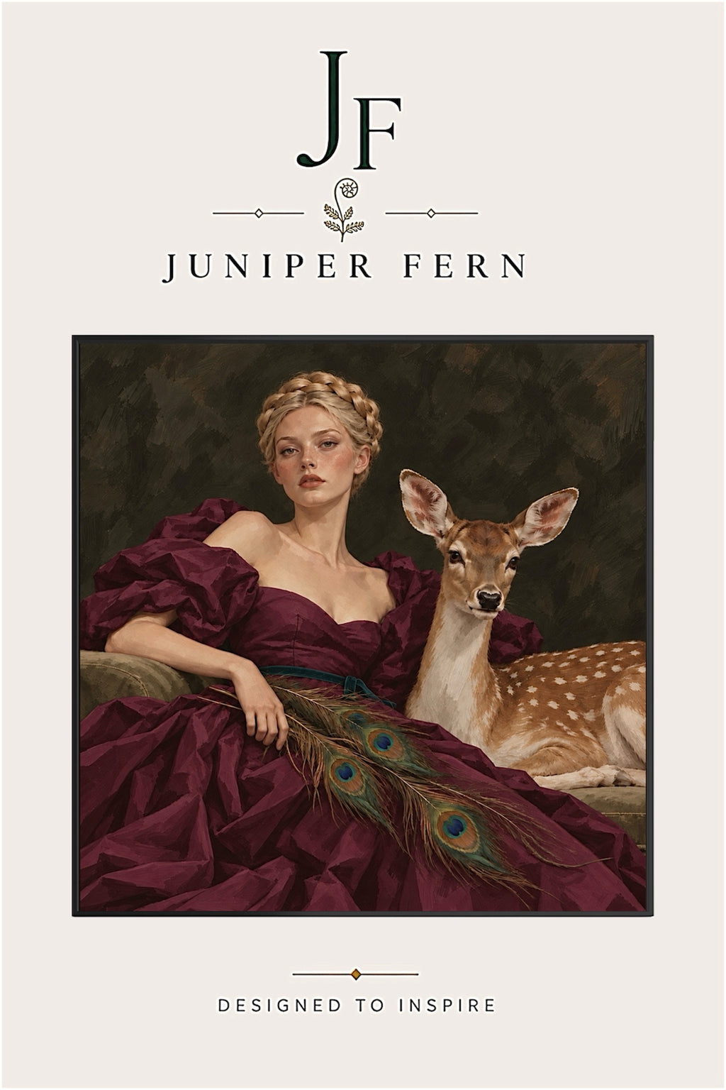 Deer Art Print | “Deer Dot”