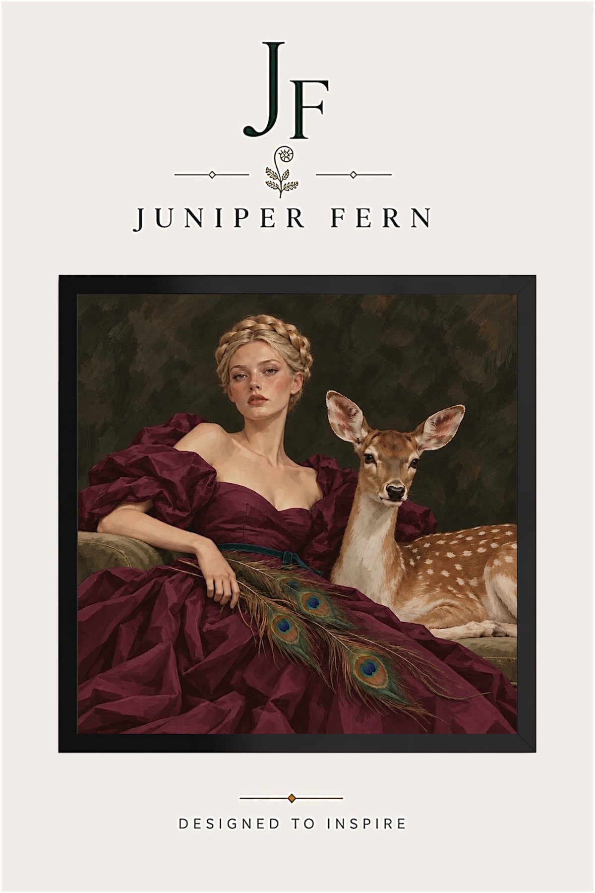 Deer Art Print | “Deer Dot”